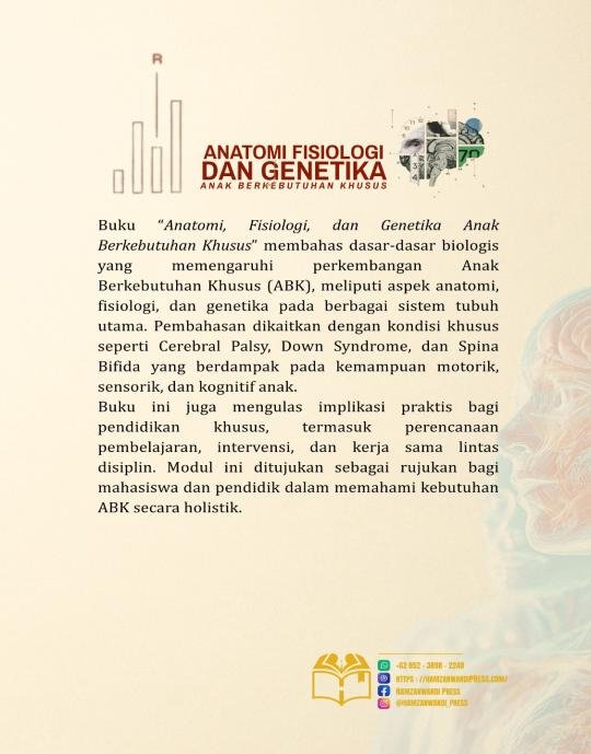Anatomi Fisiologi Dan Genetika Anak Berkebutuhan Khusus